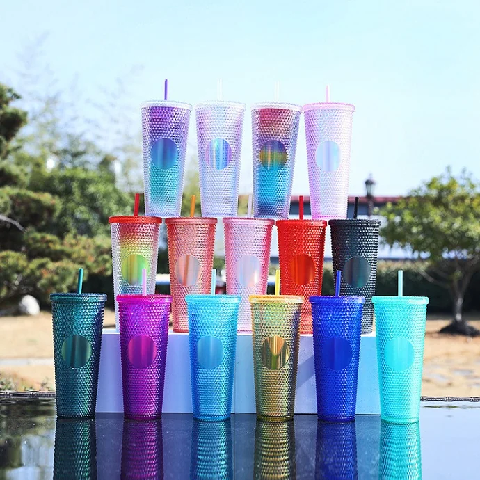 Ly Nhựa 2 Lớp Kim Cương 710ml In Logo Theo Yêu Cầu