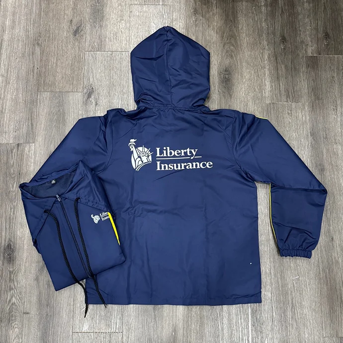 Áo Khoác Vải Dù Liberty In Logo - Chất Lượng Cao, Giá Tốt