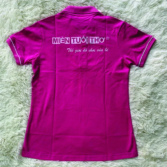 Áo Thun Polo Hồng – Quà Tặng Doanh Nghiệp Năng Động & Thân Thiện