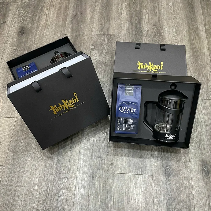 Bộ Quà Tặng Bình Trà Lock&Lock Kèm Túi Trà – Sang Trọng, In Logo Theo Yêu Cầu