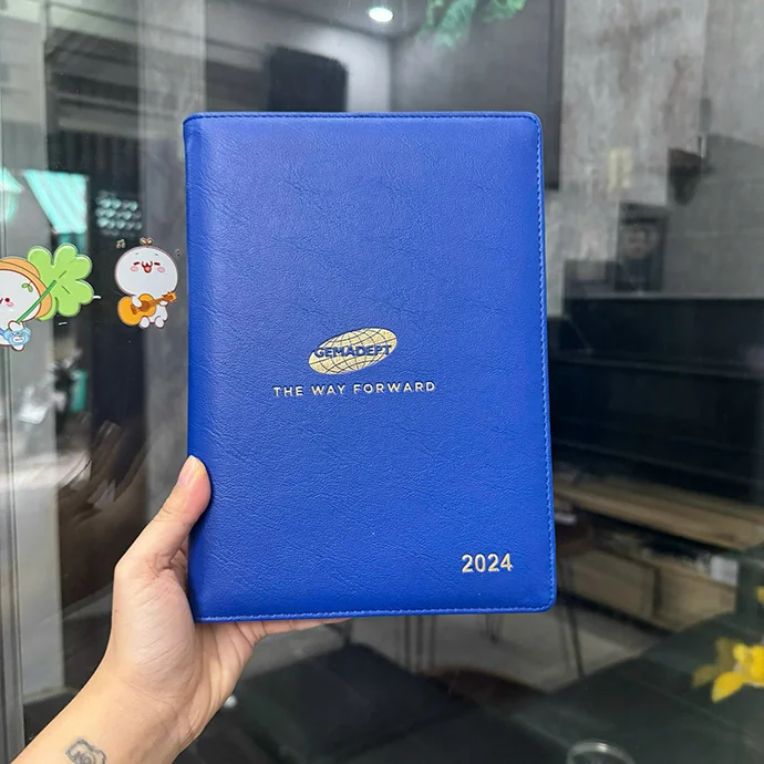 Sổ Bìa 5 Thiết Kế & In Logo Theo Yêu Cầu – Sổ Tay Văn Phòng Cao Cấp
