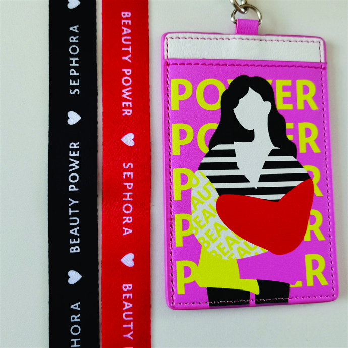 <p>Bao đeo thẻ sự kiện in họa tiết</p>