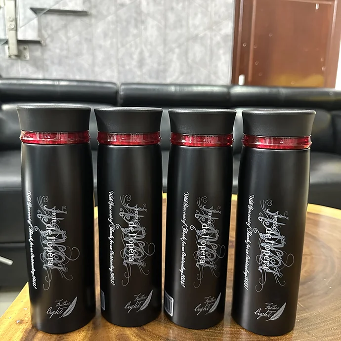 Bình Giữ Nhiệt Feather Light LocknLock 450 ml In Logo Quảng Cáo