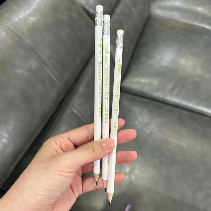 Bút Chì Gỗ Có Tẩy In Logo Theo Yêu Cầu