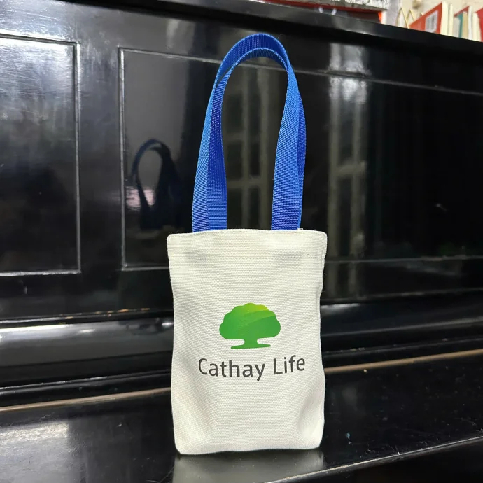 Túi Vải Canvas Cathay Life In Logo Theo Yêu Cầu