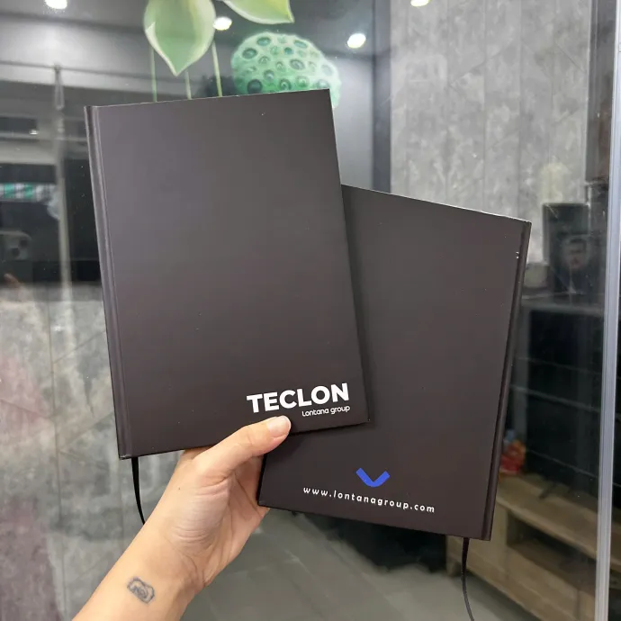 Sổ Tay Bìa Cứng In Logo Doanh Nghiệp Cao Cấp