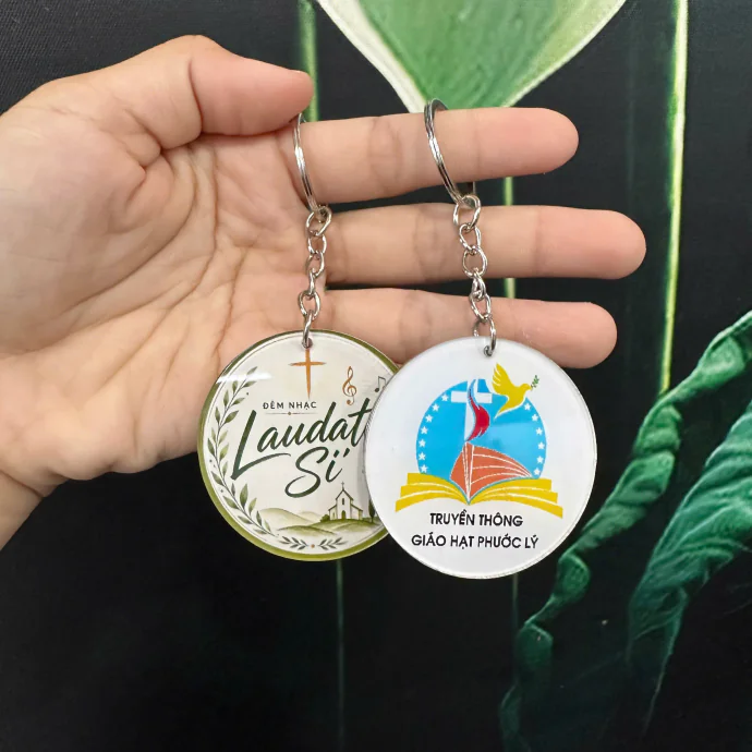 Móc Khóa Mika In Logo – Quà Tặng Sự Kiện & Doanh Nghiệp Giá Rẻ