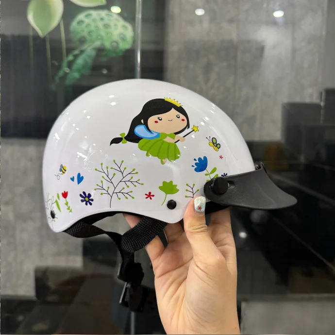 Nón Bảo Hiểm Trẻ Em – In Hình Theo Yêu Cầu, Đáng Yêu Và An Toàn