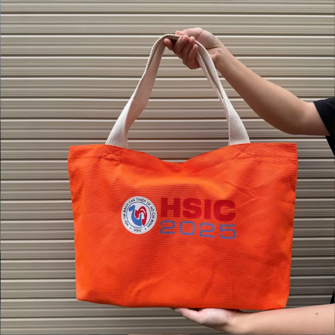 Túi Vải Canvas In Logo – Quà Tặng Hội Nghị 2025 Thời Trang, Bền Đẹp