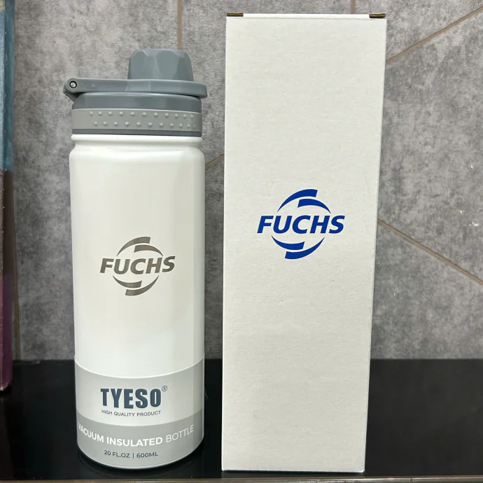 Bình Giữ Nhiệt TYESO FUCHS 600ml In Logo Theo Yêu Cầu – Quà Tặng Doanh Nghiệp Cao Cấp
