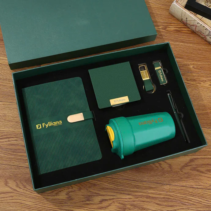 Bộ Quà Tặng Doanh Nghiệp Fylliana In Logo Theo Yêu Cầu – Giftset Cao Cấp Giá Xưởng