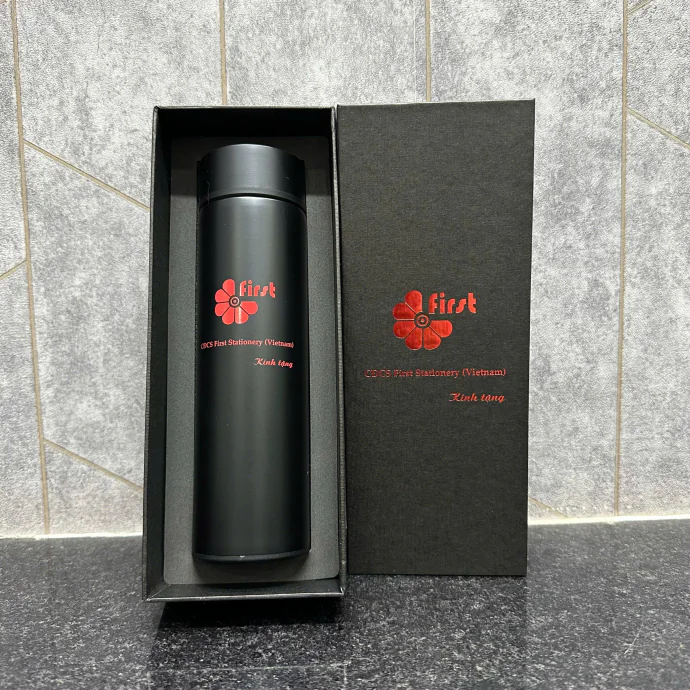 Bình Giữ Nhiệt Kèm Hộp In Logo Theo Yêu Cầu – Quà Tặng Doanh Nghiệp Cao Cấp