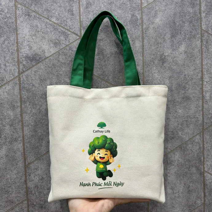 Túi Vải Canvas Thiết Kế Theo Yêu Cầu | Sản Xuất Túi Canvas In Logo Doanh Nghiệp