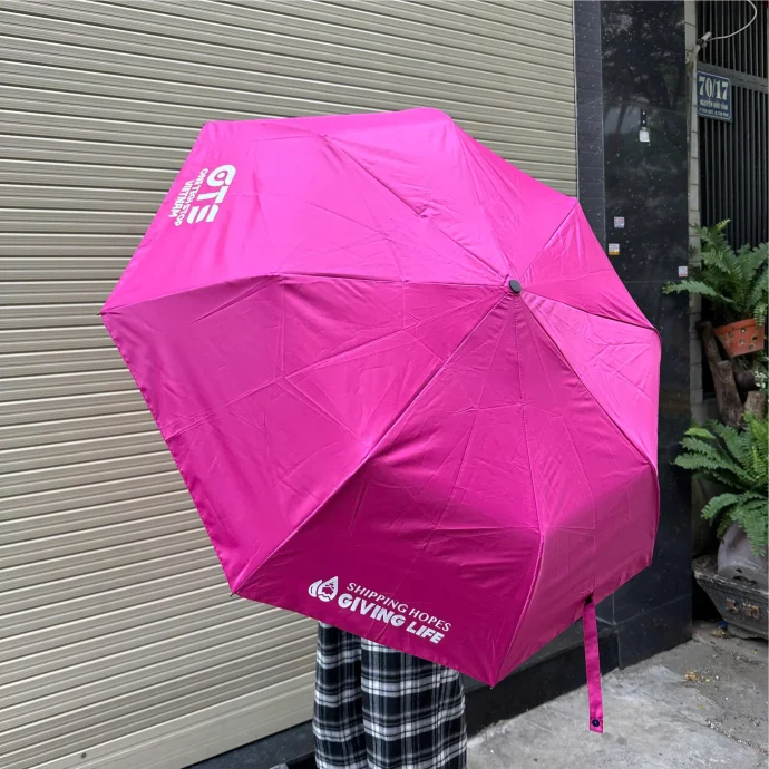 Dù Gấp Gọn In Logo Theo Yêu Cầu – Giá Tốt, Giao Nhanh | Quà Tặng Nhanh