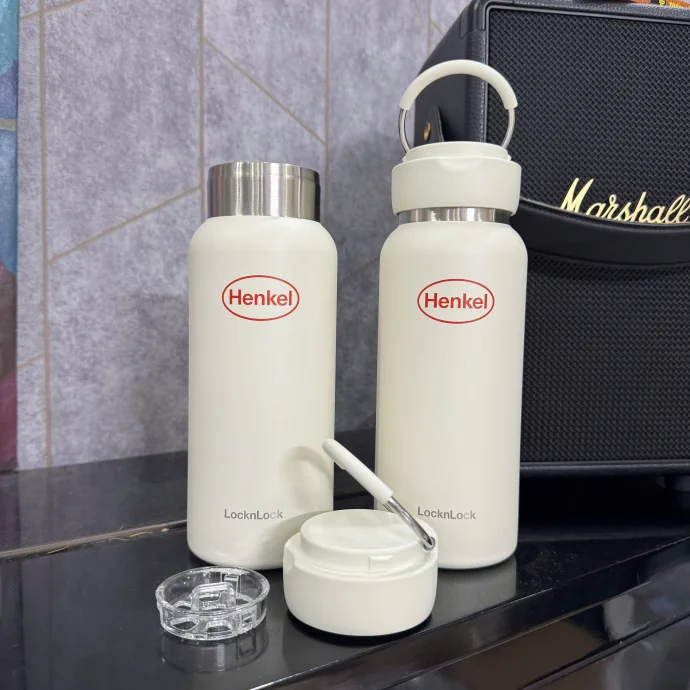 Bình Giữ Nhiệt Lock&Lock LHC3247BLK In Logo – Quà Tặng Doanh Nghiệp Sang Trọng